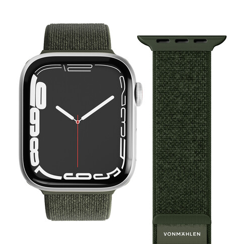 Vonmählen Sport-Armband 2 für Apple Watch 42/44/45/49 mm, olivgrün