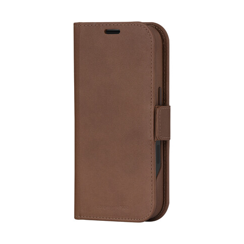 dbramante Lynge 2in1 Leder-Case mit MagSafe für iPhone 16 Pro, braun