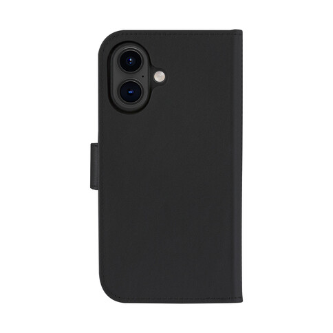 dbramante Lynge 2in1 Leder-Case mit MagSafe für iPhone 16, schwarz