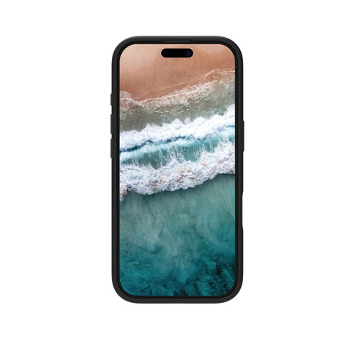 dbramante Monaco Silikoncase mit MagSafe für iPhone 16 Pro, schwarz