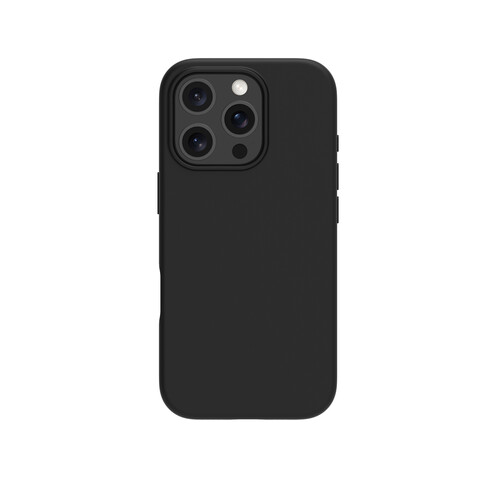 dbramante Monaco Silikoncase mit MagSafe für iPhone 16 Pro, schwarz