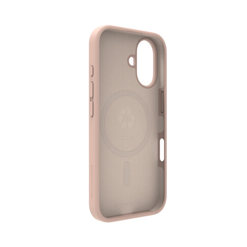 dbramante Monaco Silikoncase mit MagSafe für iPhone 16, pink