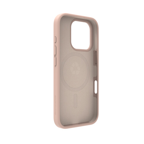 dbramante Monaco Silikoncase mit MagSafe für iPhone 16 Pro, pink