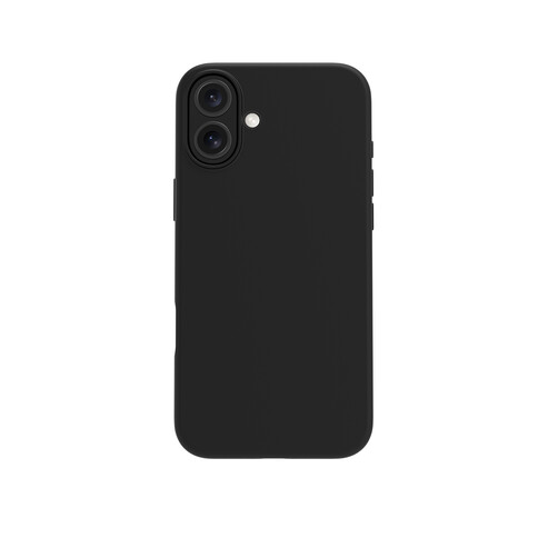 dbramante Monaco Silikoncase mit MagSafe für iPhone 16 Plus, schwarz