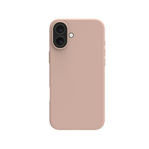 dbramante Monaco Silikoncase mit MagSafe für iPhone 16 Plus, pink