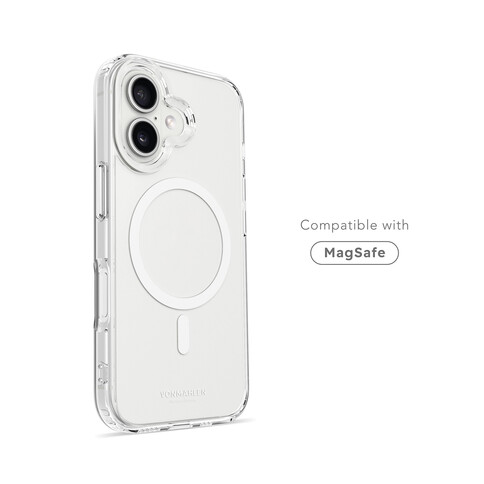 Vonmählen Clear-Case für iPhone 16 Plus, transparent