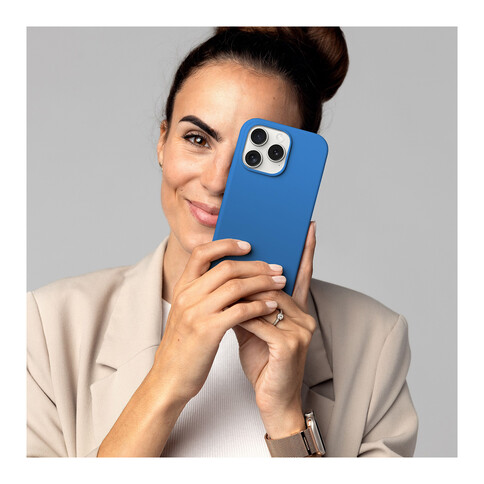 Vonmählen Silikon-Case für iPhone 16 Pro Max, blau