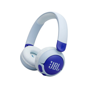 JBL JR320BT, kabellose On-Ear Kopfhörer für Kinder <85dB, blau