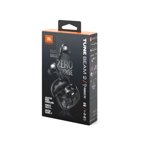 JBL Tune Beam 2 GHOST, schwarz