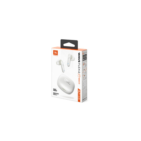 JBL Wave Flex 2 kabelloser In-Ear Kopfhörer, weiß