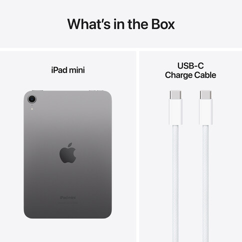 iPad mini Wi-Fi, 128GB, space grau, 8,3&quot; (7. Gen.)