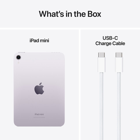 iPad mini Wi-Fi, 512GB, violett, 8,3&quot; (7. Gen.)