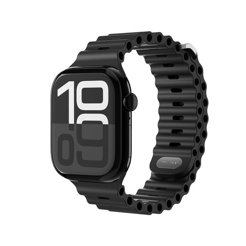 Vonmählen Wave-Armband 2 für Apple Watch 38/40/41 mm, schwarz