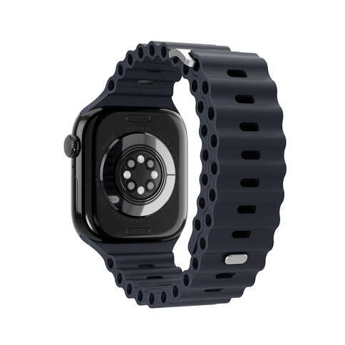 Vonmählen Wave-Armband 2 für Apple Watch 42/44/45/49 mm, dunkelblau