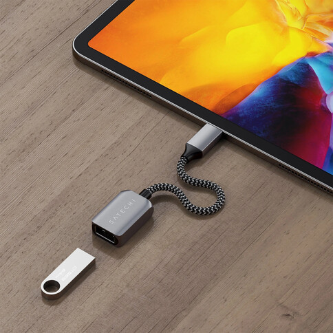 Satechi USB-C auf USB 3.0 Adapter, space grau