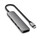 Satechi USB-C 6-in 1 Slim Multiport Adapter 4K, space grau