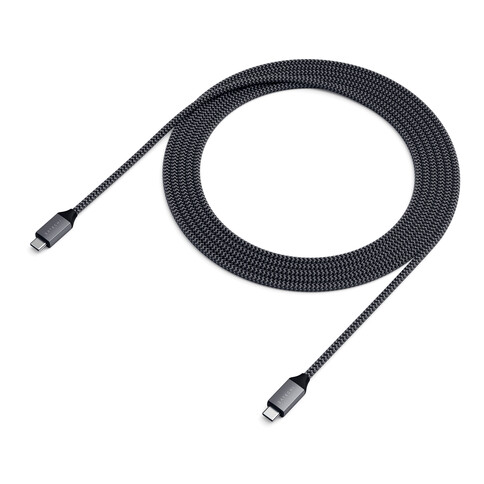 Satechi Type-C zu Type-C 100W Ladekabel 2m, space grau