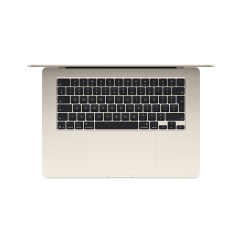 MacBook Air 15&quot; mit M4 Chip, 10-Core CPU und 10-Core GPU, 24GB, 512GB SSD, polarstern