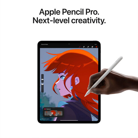 Apple iPad Pro 13&quot; Wi-Fi mit Standardglas, 256GB, space schwarz