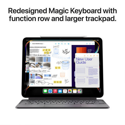 Apple iPad Pro 13&quot; Wi-Fi mit Standardglas, 256GB, space schwarz