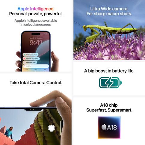 iPhone 16 Plus, 512GB, grün