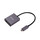 LMP USB-C 3.1 zu DisplayPort Adapter, space grau