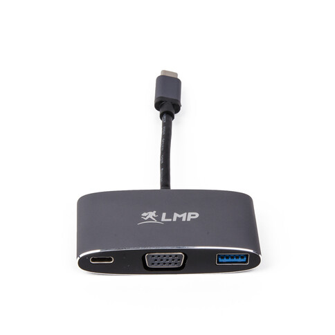 LMP USB-C VGA &amp; USB 3.0 Multiport Adapter, space grau