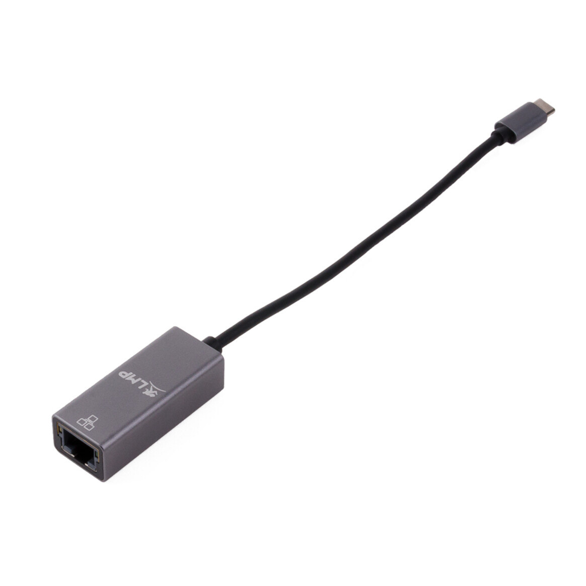 <h1>LMP USB-C (m) zu Gigabit Ethernet (w) Adapter, space grau</h1>